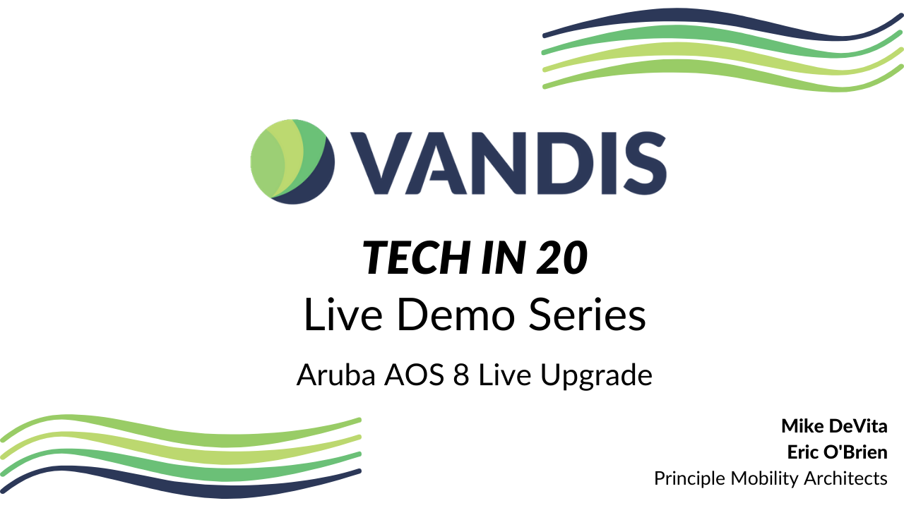 Aruba AOS 8 Live Upgrade