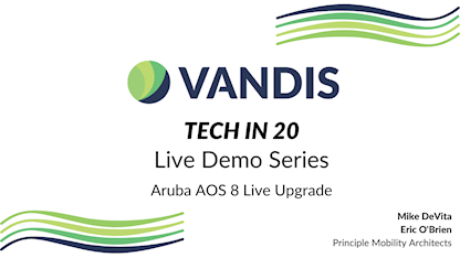 Aruba AOS 8 Live Upgrade